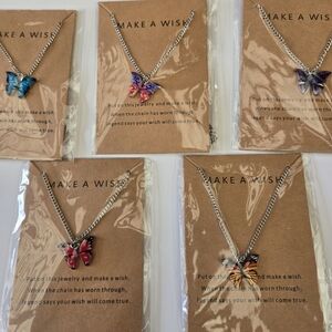 Butterfly Pendant Necklace